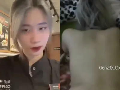 Lộ clip em nv coffee house bị tình nhân trả bài tả tơi p2